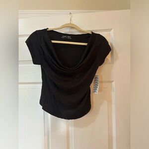NWT silence and noise cowl neck top